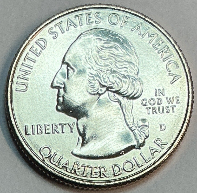 2018-D Uncirculated, Voyageurs National Park, Minnesota, Washington Quarter