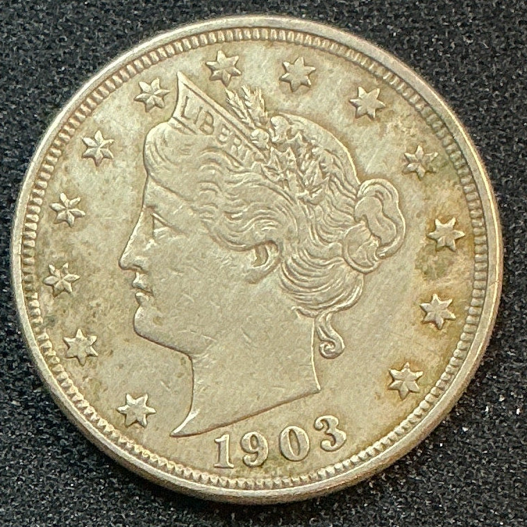 1903 Liberty Nickel, Extra Fine Circulated Coin, Store #NL887