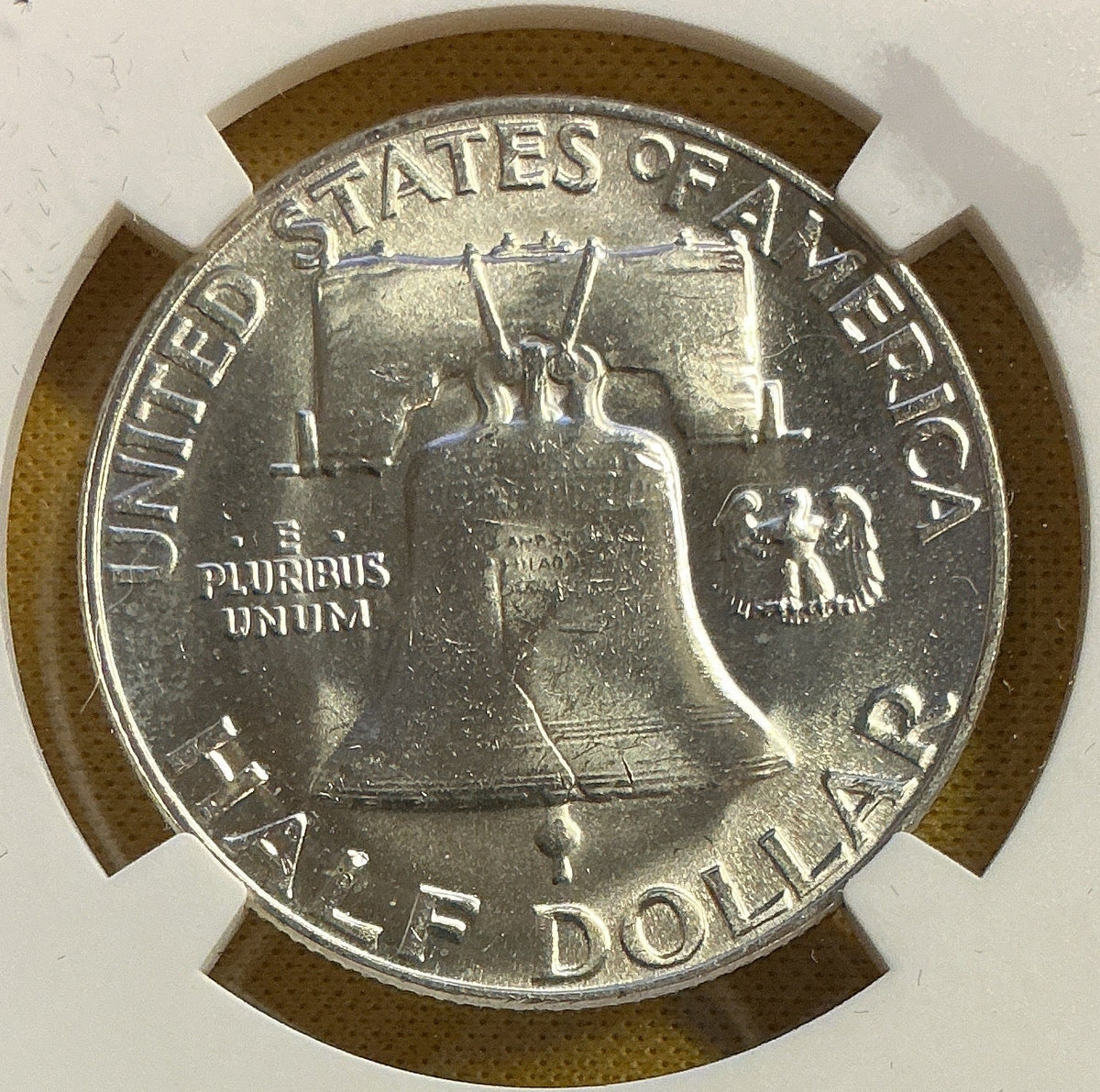 1956 Franklin Half Dollar, NGC MS 64, Store #HR2109