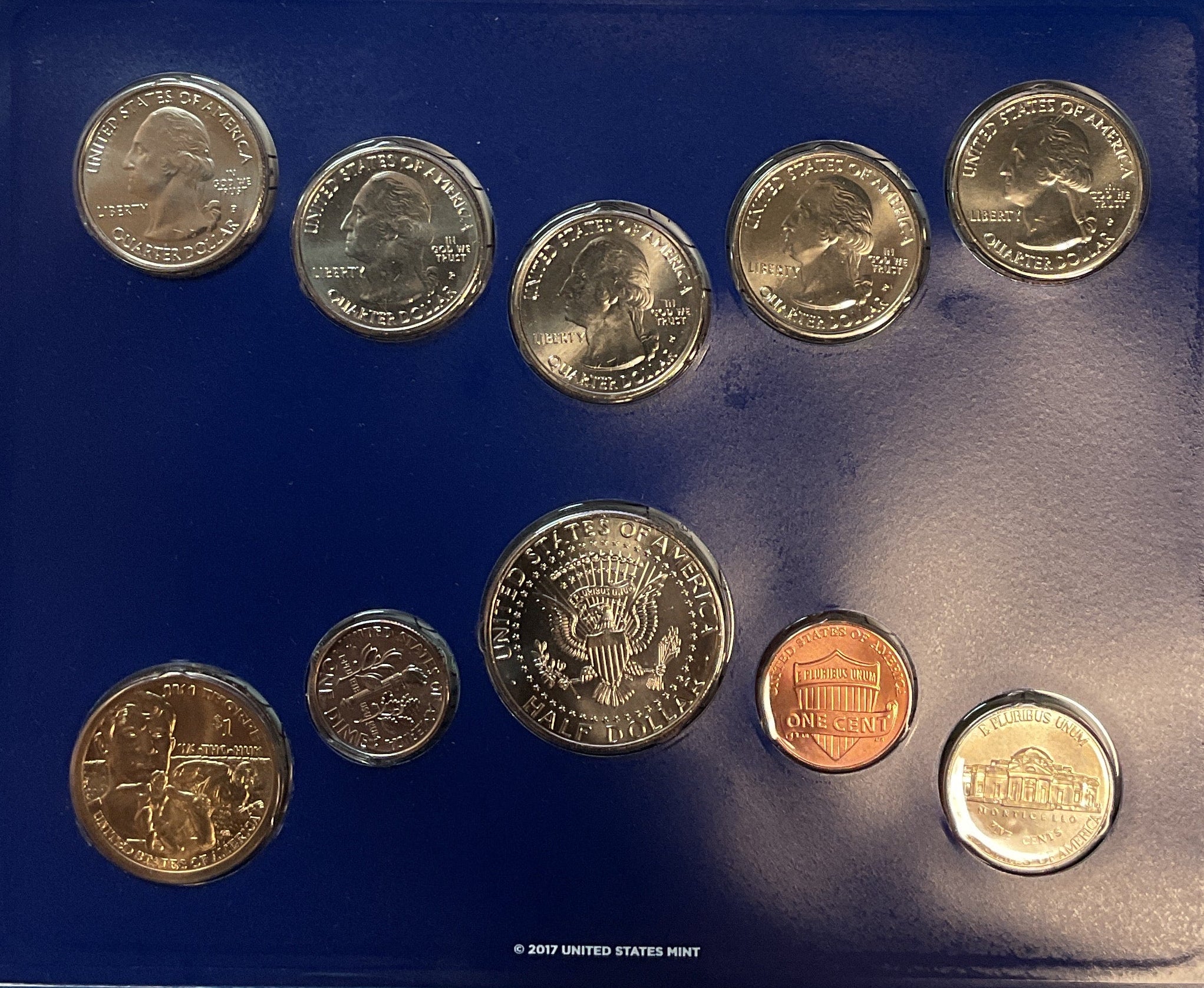 2018 United States Uncirculated 20-Coin Mint Set