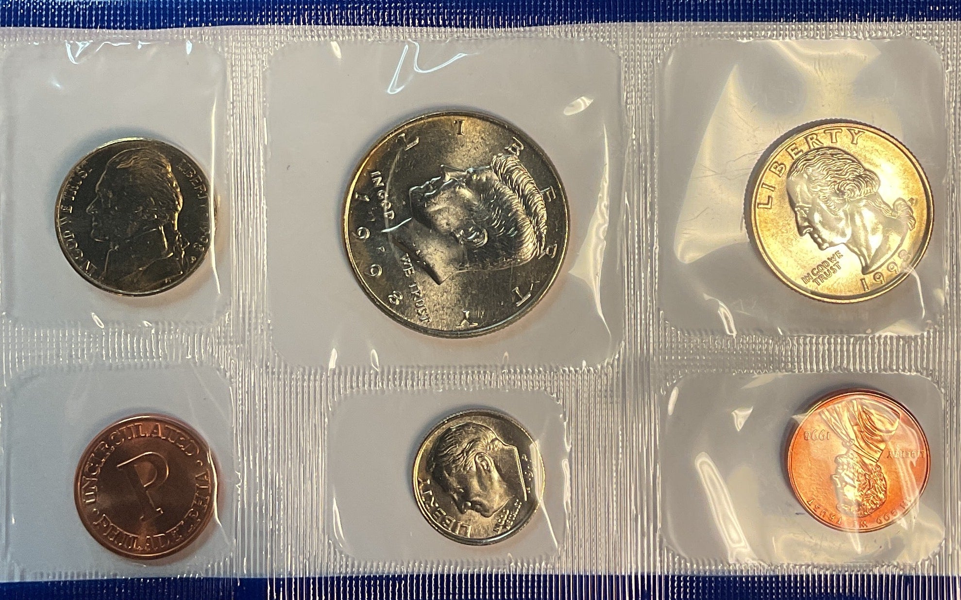 1998 United States Uncirculated 12-Coin Mint Set