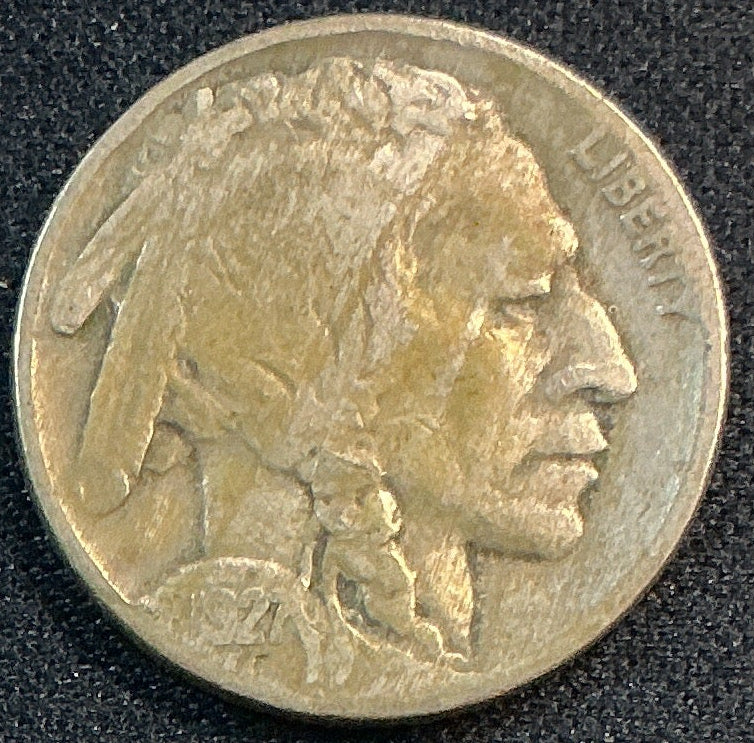 1927 Buffalo Nickel, Fine Circulated Coin, Store #NL1067