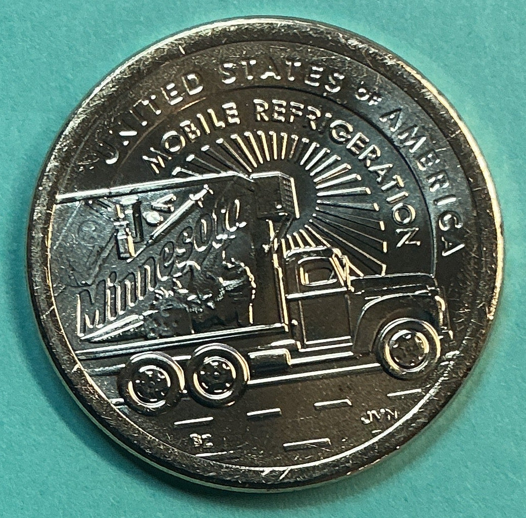 2026-D American Innovation Dollar, Minnesota, Mobile Refrigeration