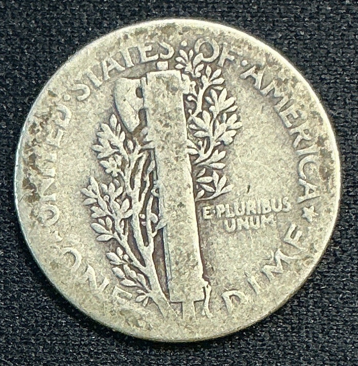 1926 Mercury Dime, Good Circulated Coin, Store #DE0545