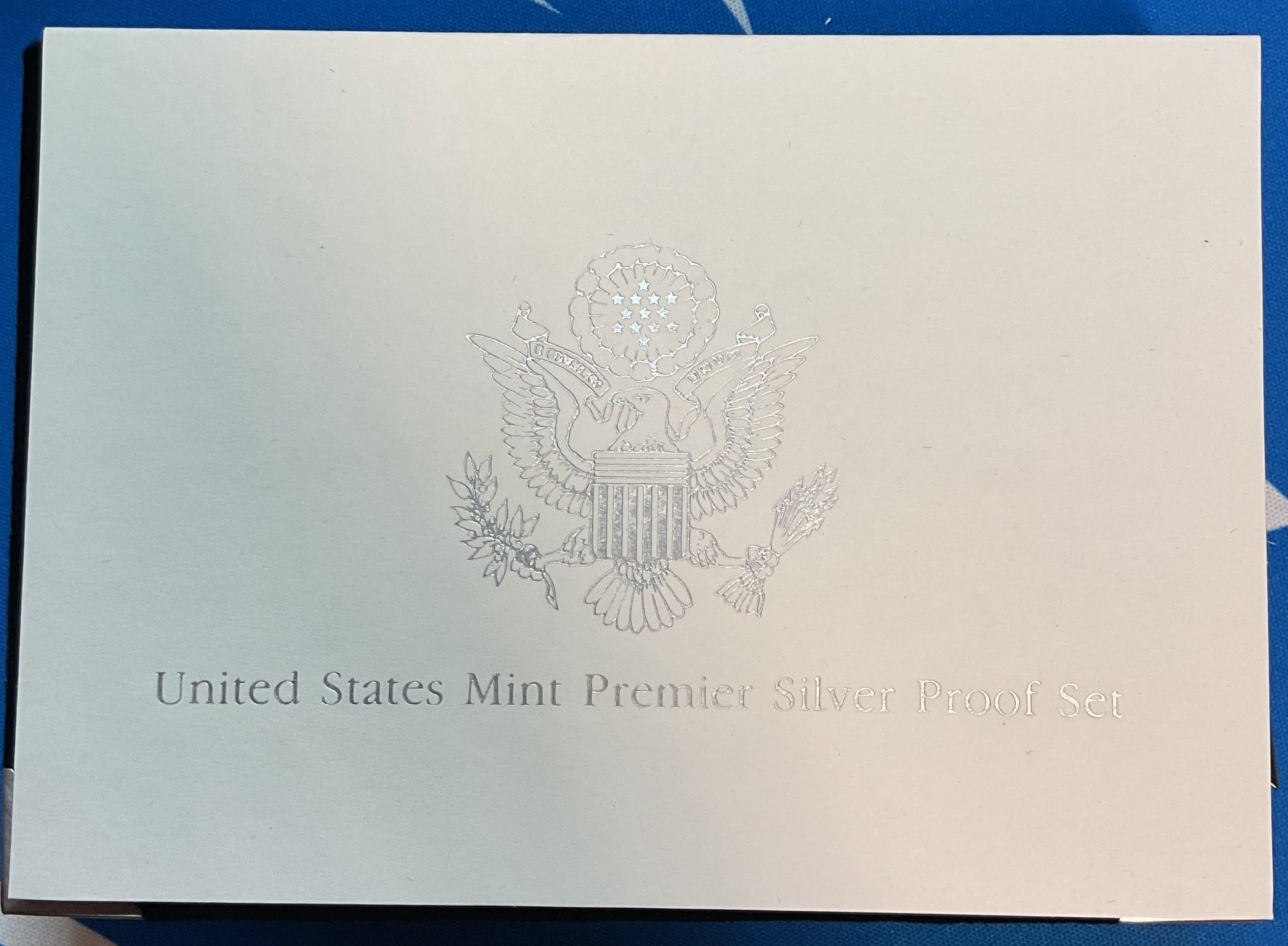 1996 5 Coin Silver Premier Silver Proof Set. U.S. Mint C.O.A, Store #PT035