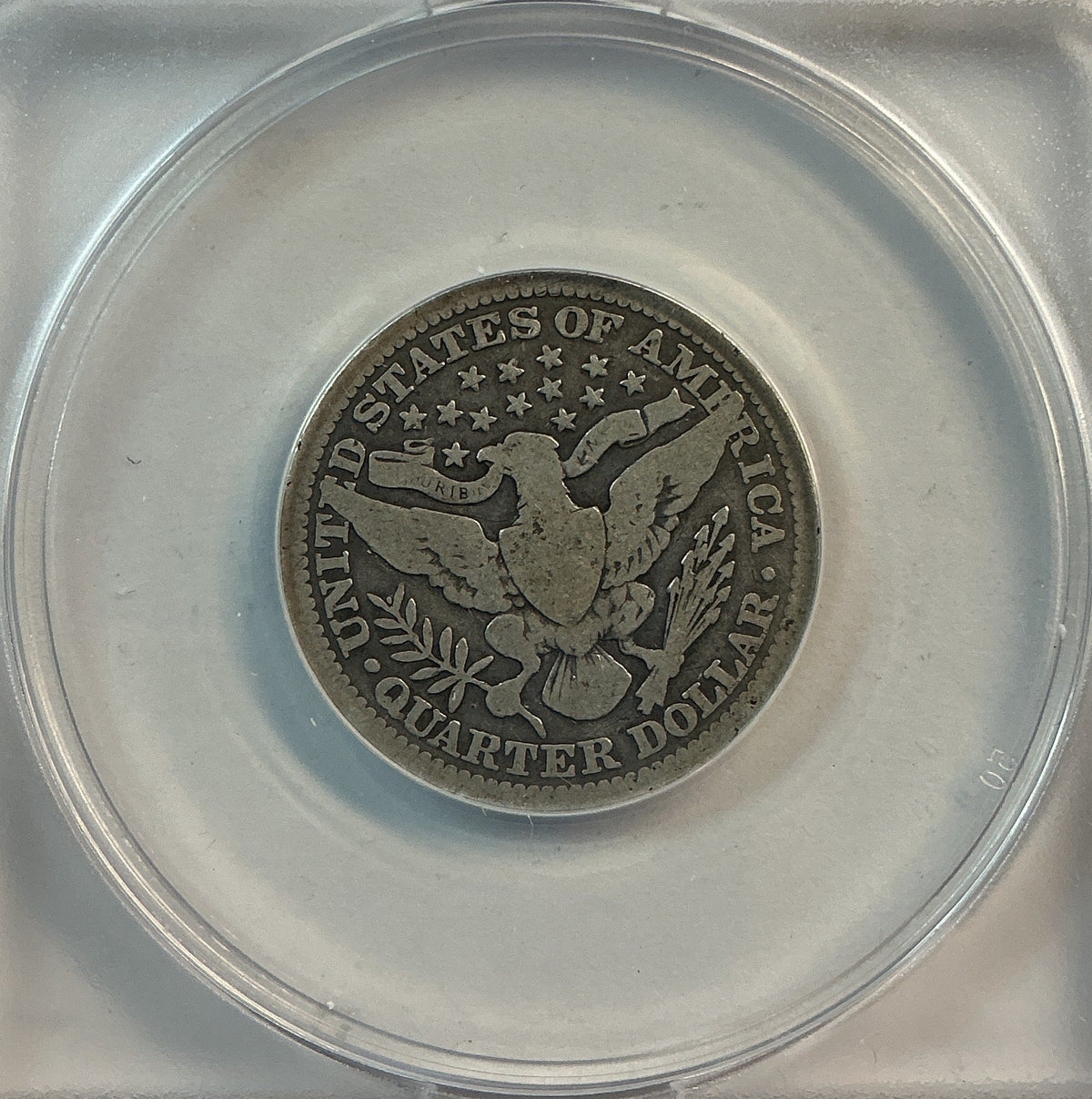 1916 Barber Quarter, ANACS Good 6. Store #QR1480