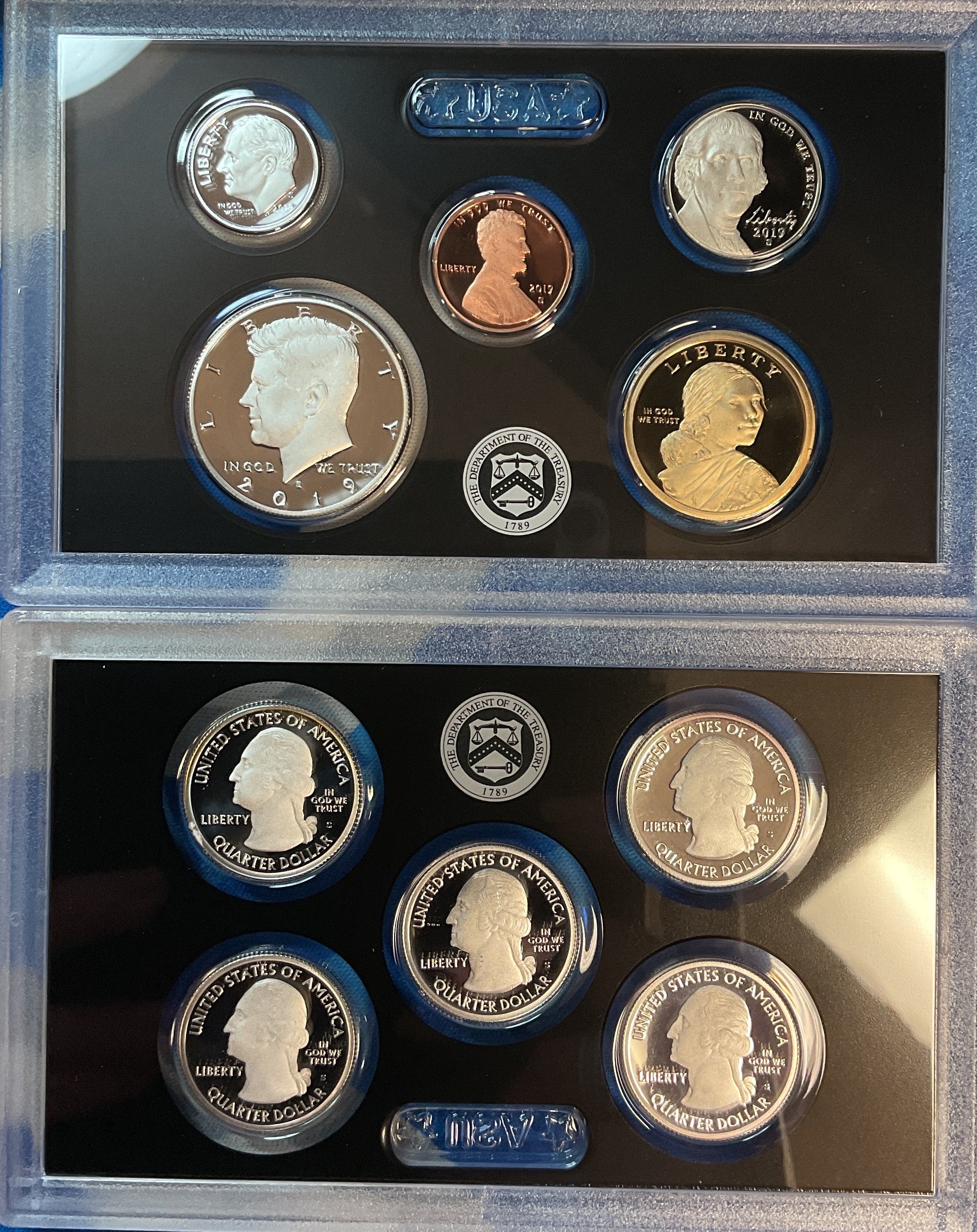 2019 United States Mint Silver Proof Set w/C.O.A.