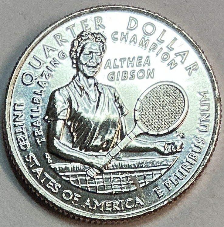 2025-D Althea Gibson, Washington Quarter, American Women Collection 2022-2025
