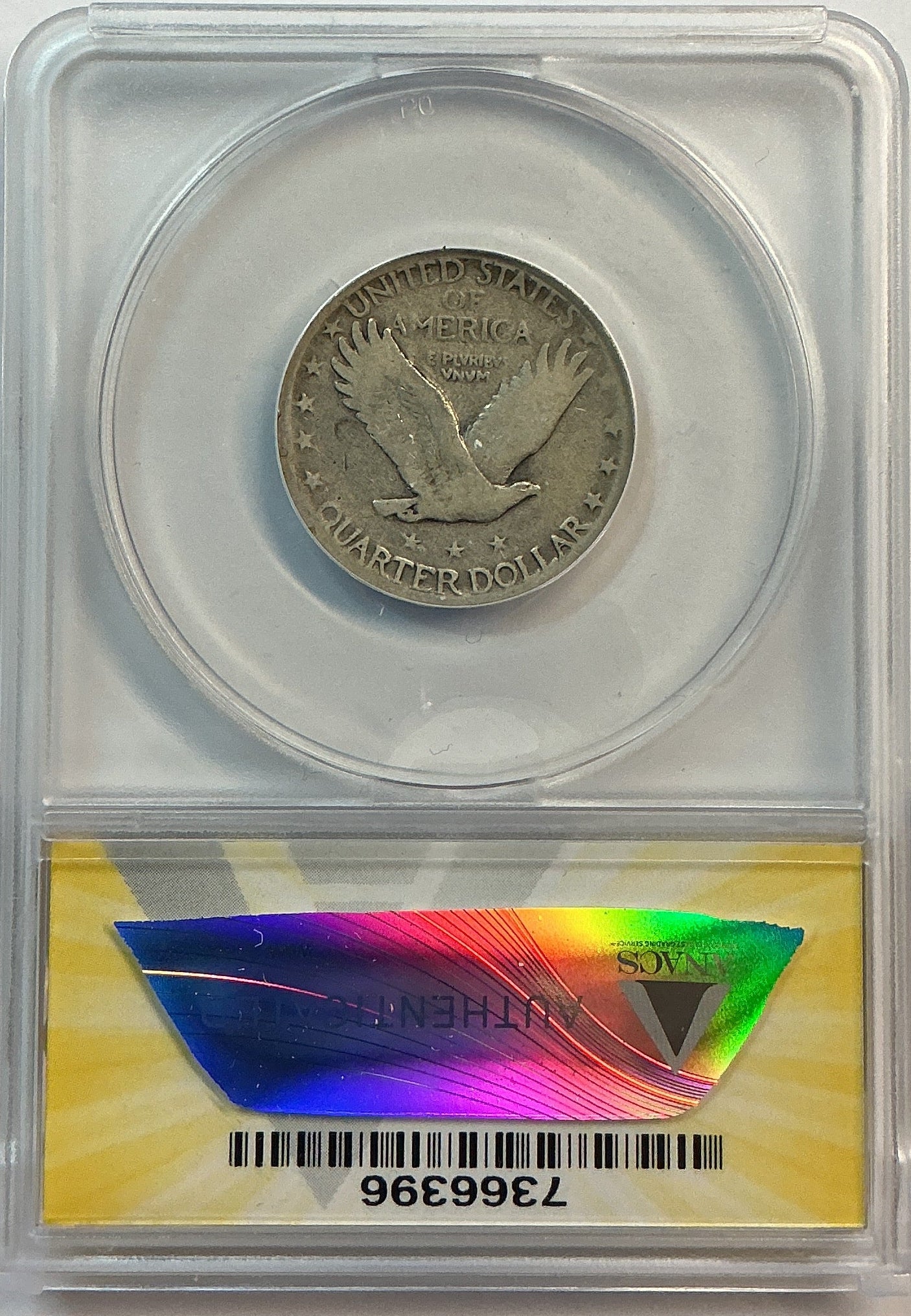 1927-S Standing Liberty Quarter, ANACS VG-8, Store #QR1628