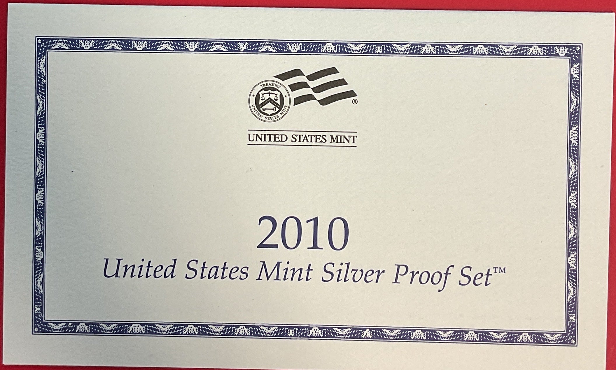 2010 United States Mint Silver Proof Set w/C.O.A.