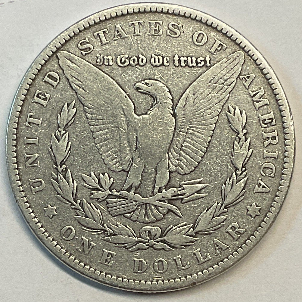 1881 Morgan Dollar, Very Good+ Circulated Coin, Store #DR0853