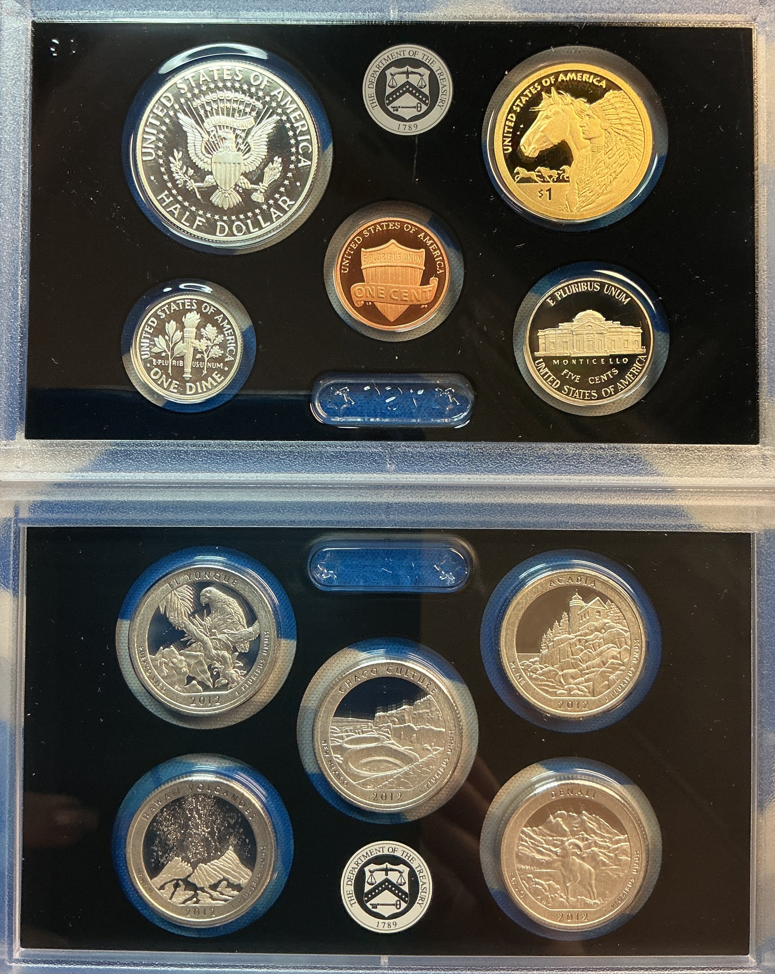 2012 United States Mint Silver Proof Set w/C.O.A.