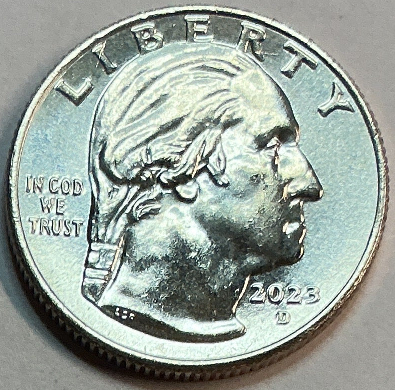 2023-D Eleanor Roosevelt, Washington Quarter, American Women Collection 2022-2025