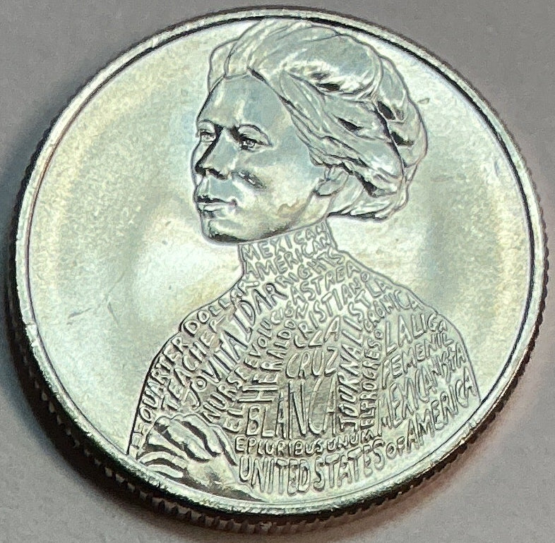2023-P Jovita Idar, Washington Quarter, American Women Collection 2022-2025