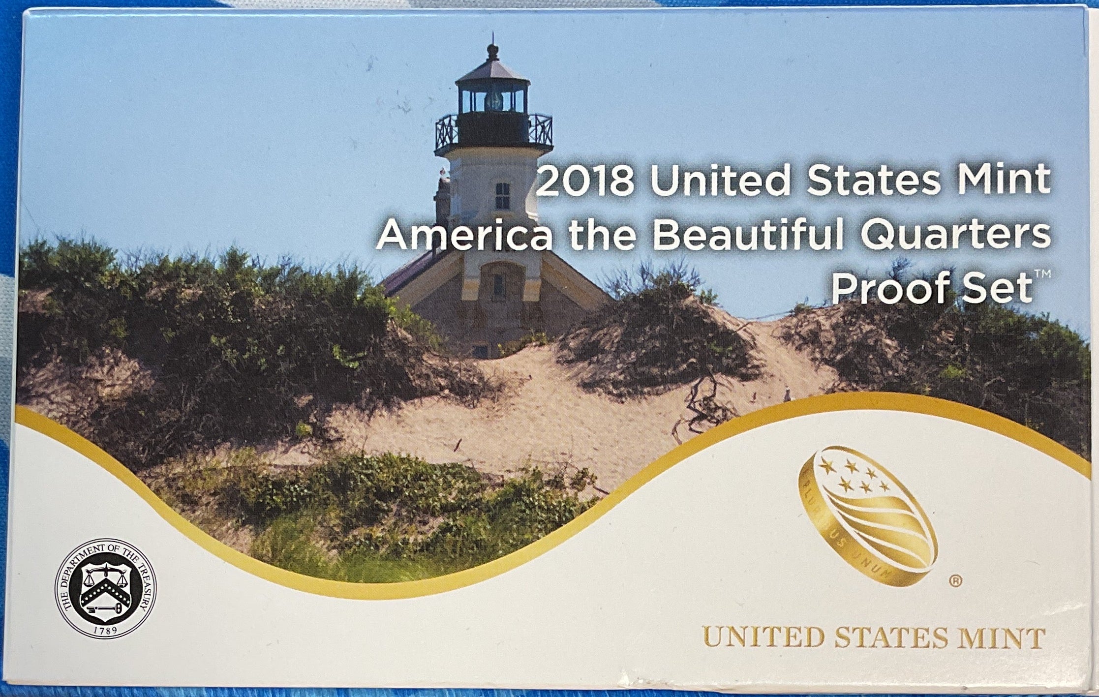 2018 U.S. Mint America the Beautiful Quarters Proof Set, in Original Government Packaging