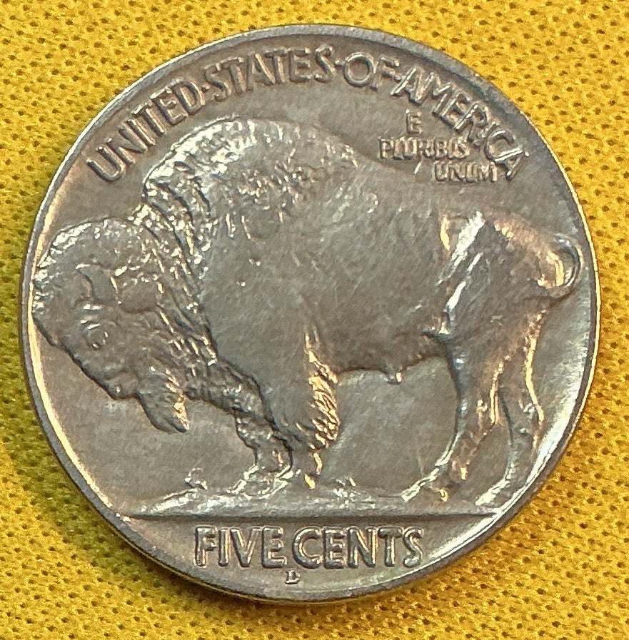 1913-D Buffalo Nickel, Type 2, Good+ Circulated Coin, Store #NL945