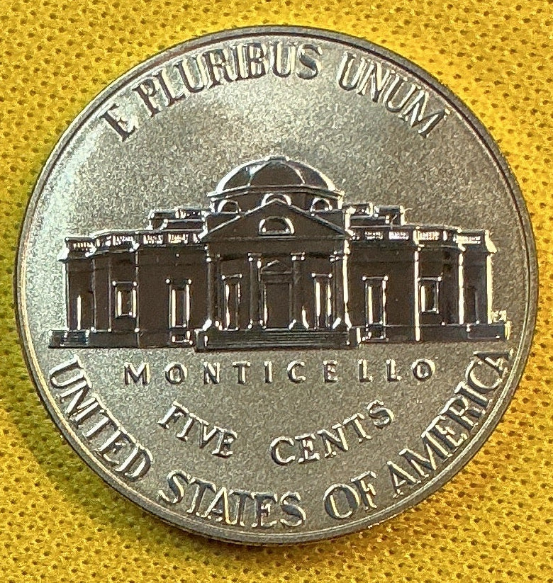 2018-S Jefferson Nickel, Reverse Proof Uncirculated Proof Coin. Store #NL1110