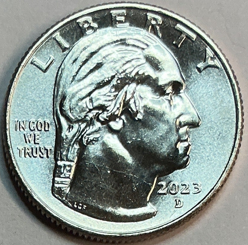 2023-D Bessie Coleman, Washington Quarter, American Women Collection 2022-2025