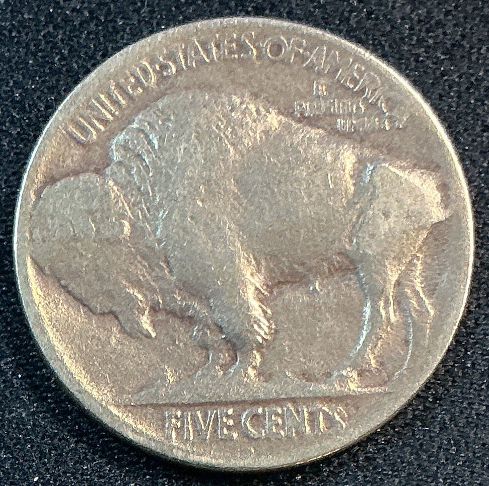 1924-D Buffalo Nickel, Fine+ Circulated Coin, Store #NL1046