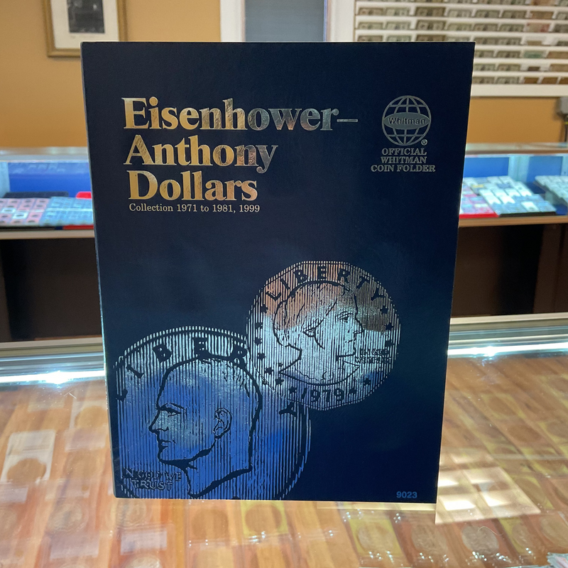 Eisenhower-Anthony Dollar, Whitman Coin Holder, Collection 1971-1981, 1999