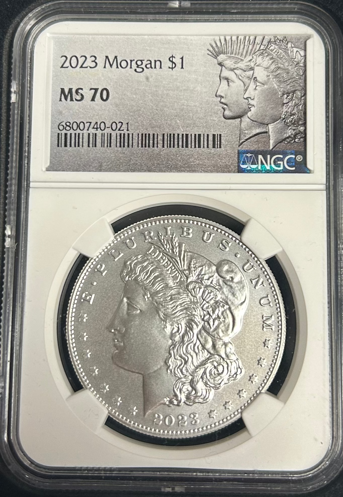 MORGAN AND PEACE DOLLAR COMMERATIVE SET, .999 silver, 6 Troy Ounce, Store #SR004