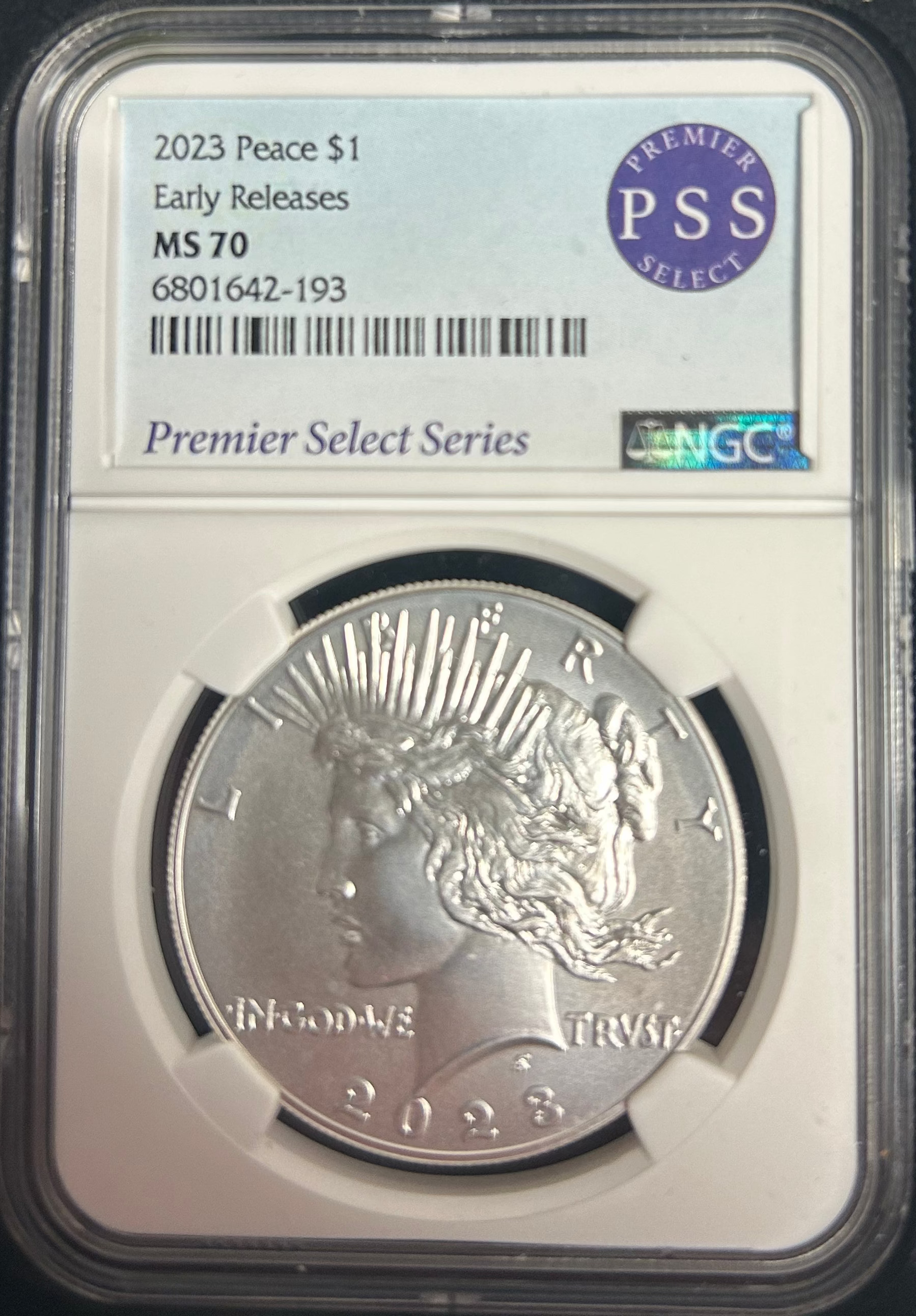 MORGAN AND PEACE DOLLAR COMMERATIVE SET, .999 silver, 6 Troy Ounce, Store #SR004