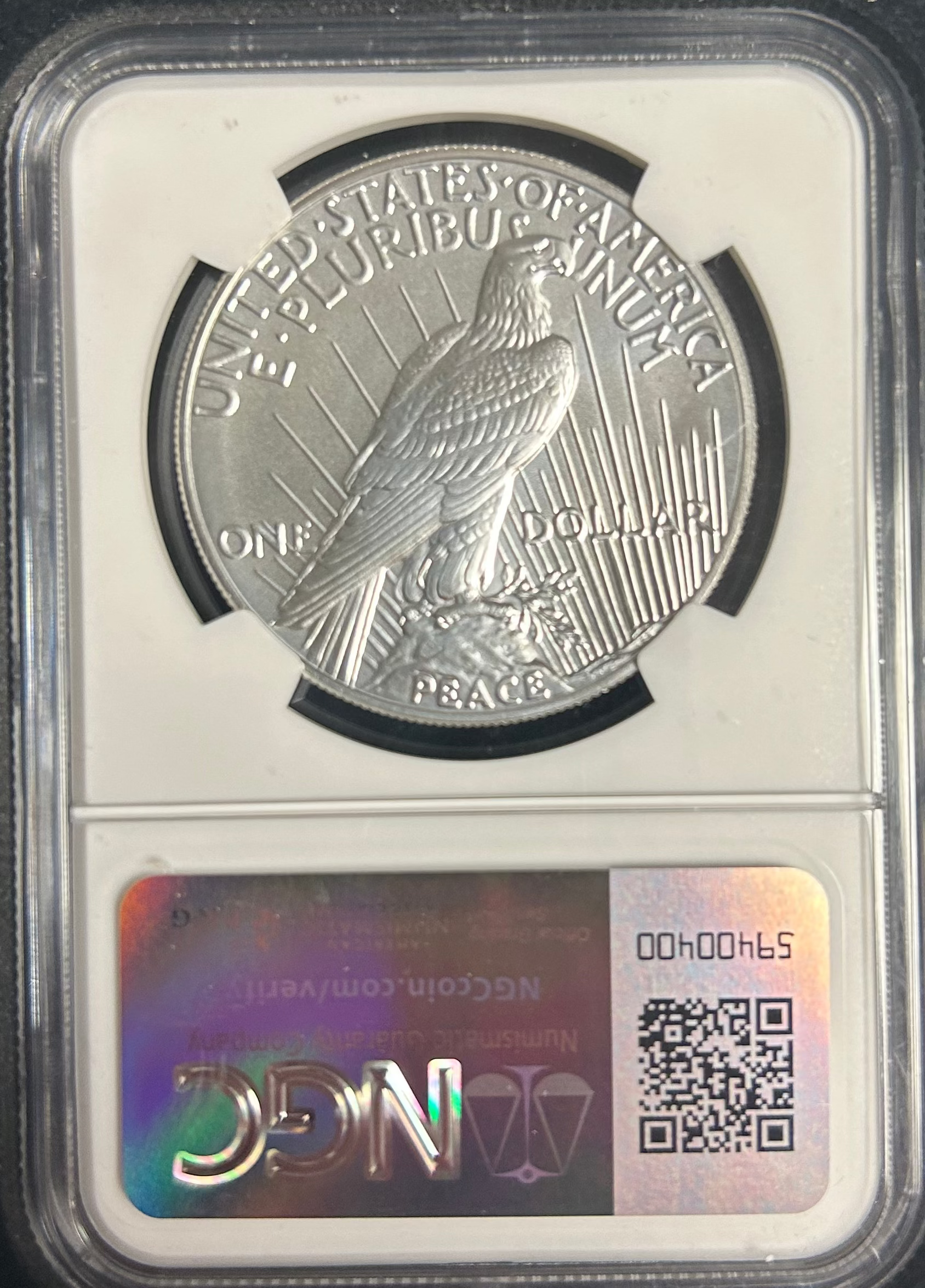 MORGAN AND PEACE DOLLAR COMMERATIVE SET, .999 silver, 6 Troy Ounce, Store #SR004