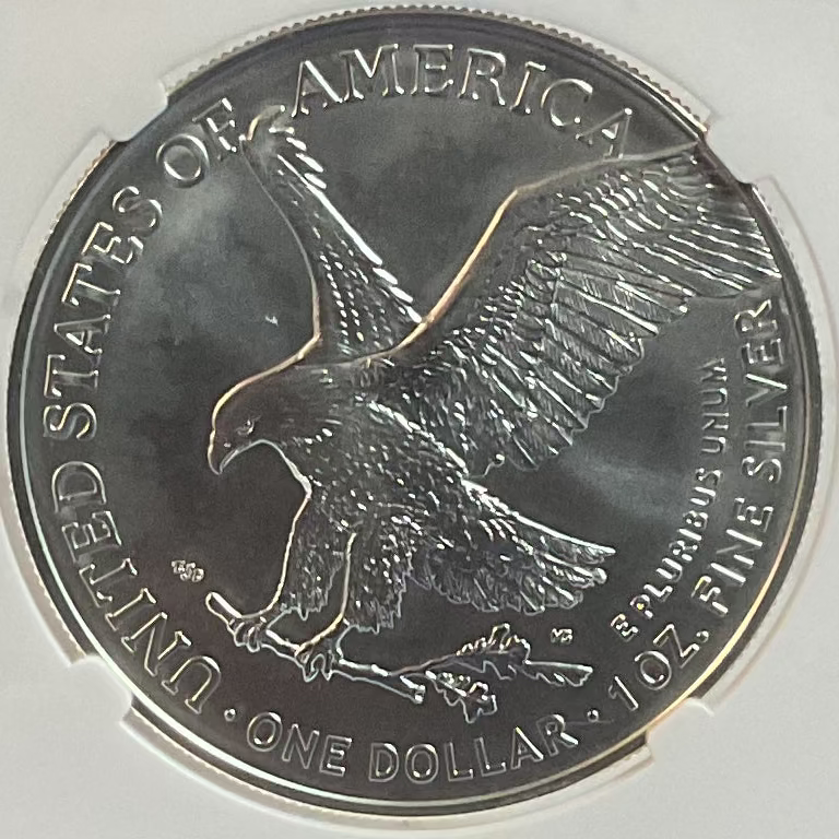2022 American Silver Eagle, Early Releases, NGC MS-69, Store#AE0283