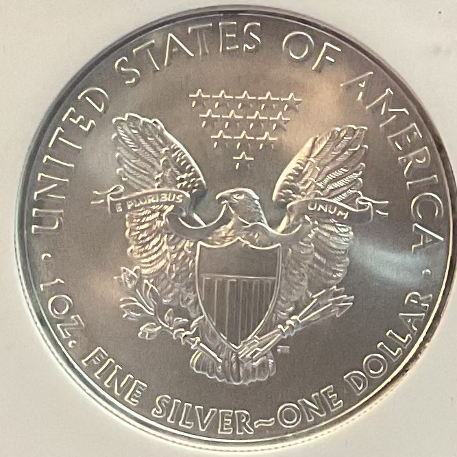 2009 American Silver Eagle, Early Releases, NGC MS-69, Store#AE0287