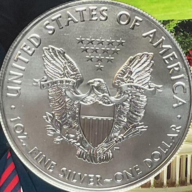 2021 S American Silver Eagle, Heraldic Eagle T-1, NGC MS-70, Store#AE0293