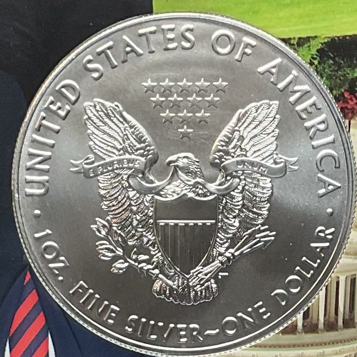 2021 American Silver Eagle, Heraldic Eagle T-1, NGC MS-70, Store#AE0294