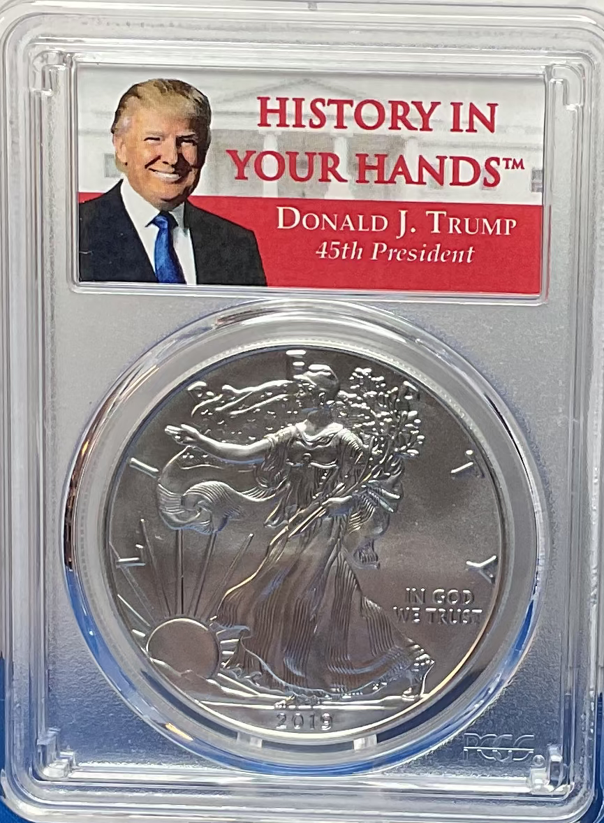 2019 American Silver Eagle, PCGS MS-69, Store#AE0295