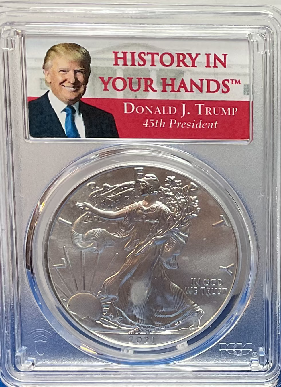 2021 American Silver Eagle T-1, PCGS MS-69, Store#AE0296