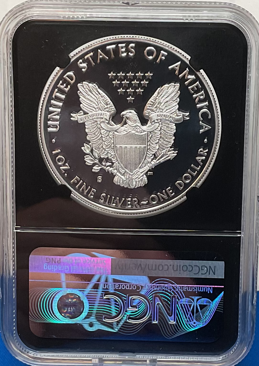 2019 S American Silver Eagle, NGC PF-69 Ultra Cameo, Store#AE0300