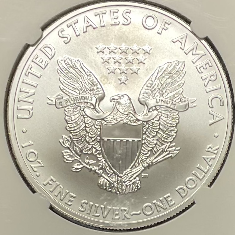 2012 American Silver Eagle, First Release, NGC MS-69, Store#AE0325