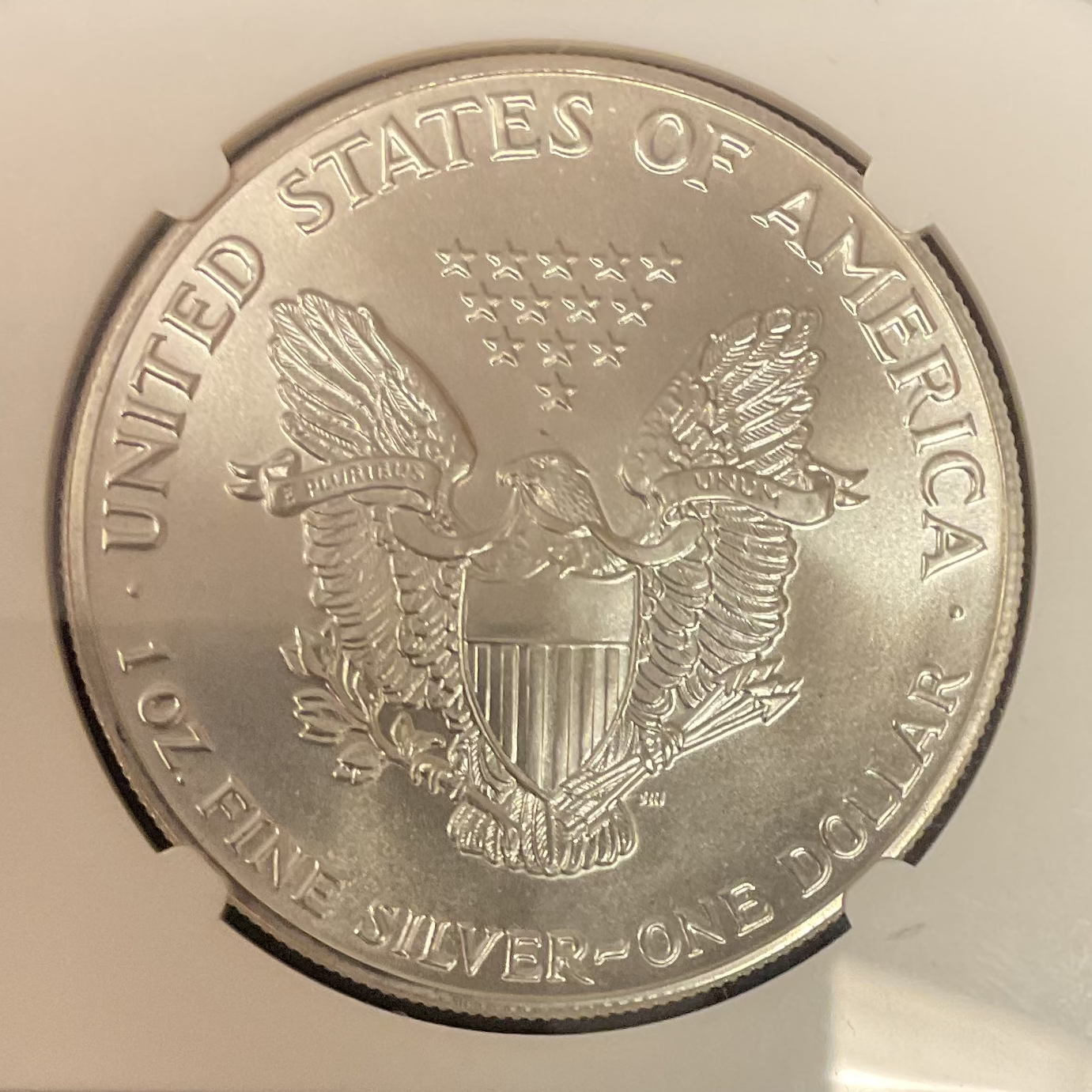 1986 American Silver Eagle, NGC MS-69, Store#AE0394
