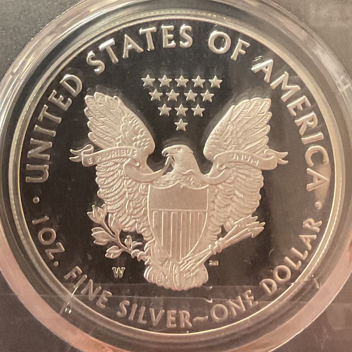2019-W American Silver Eagle, PCGS PR-70DCAM, Store#AE0404