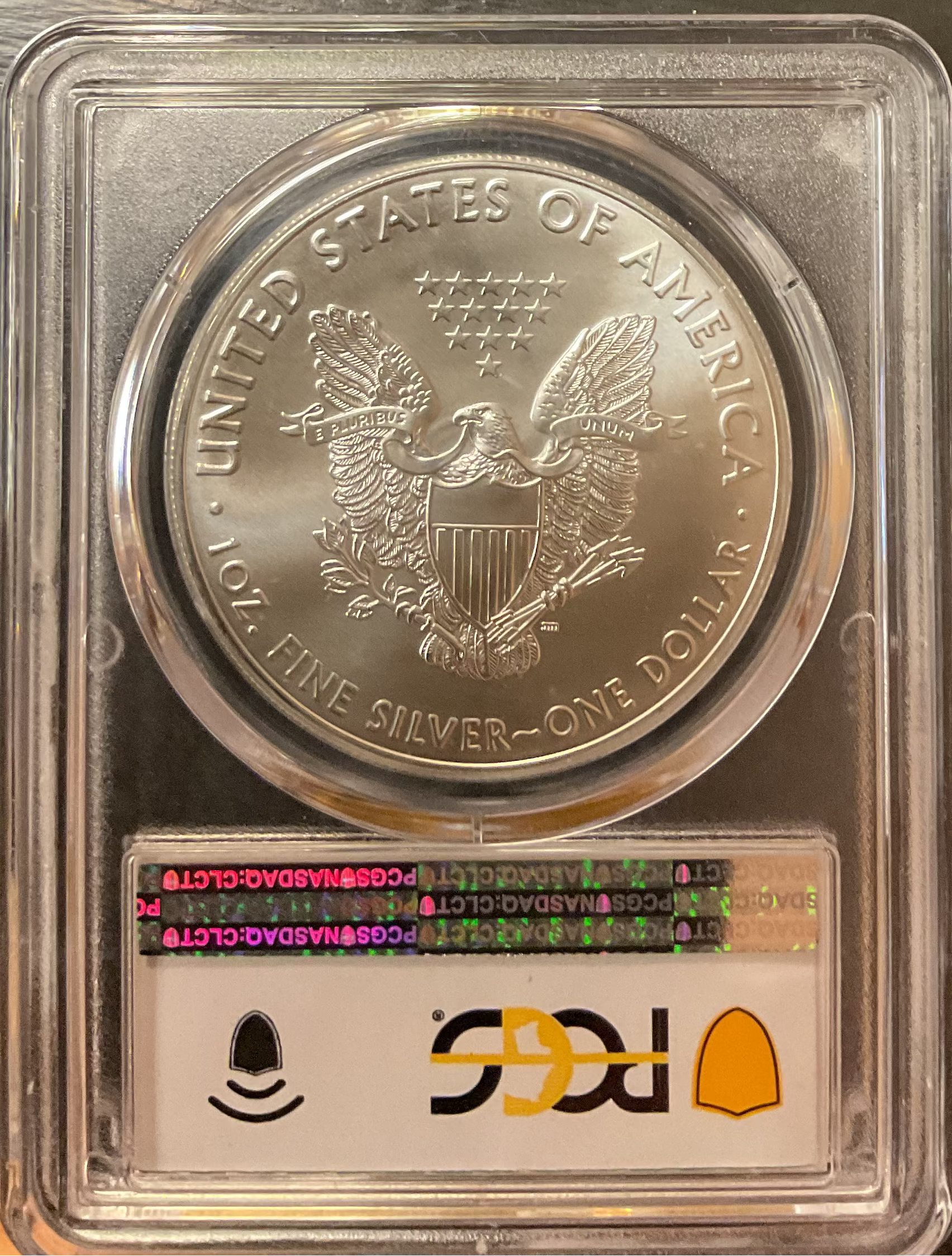 2020-P American Silver Eagle, Emergency Issue PCGS MS-69, Store#AE0405