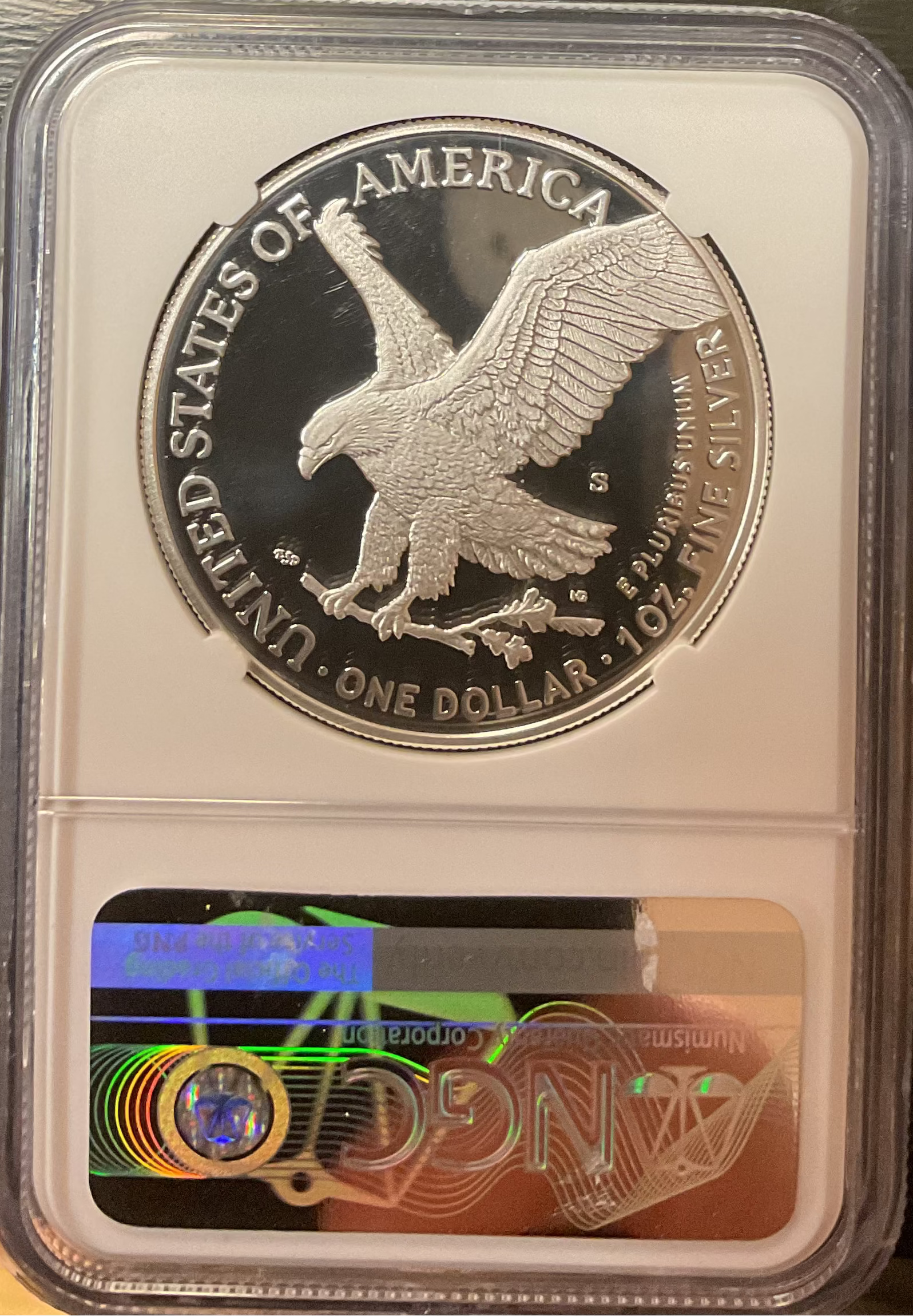 2022-S American Silver Eagle, NGC PR-69 Ultra Cameo, Store#AE0410