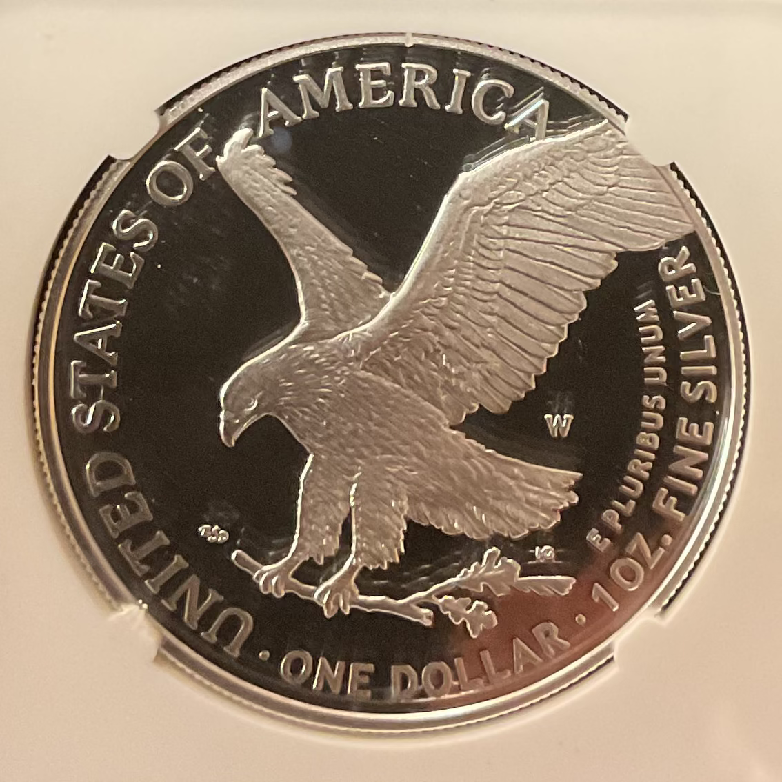 2024-W American Silver Eagle, NGC PF-70 Ultra Cameo, Store#AE0414