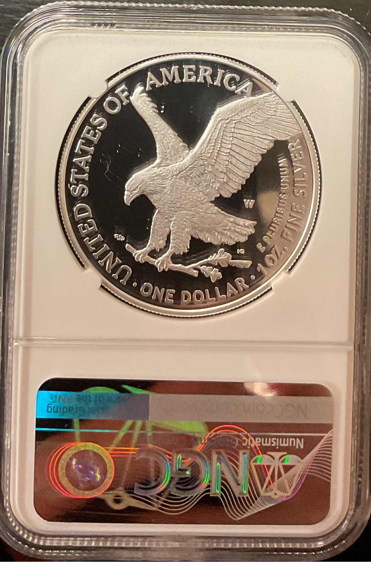 2021-W American Silver Eagle T-2, NGC PF-70 Ultra Cameo, Store#AE0429