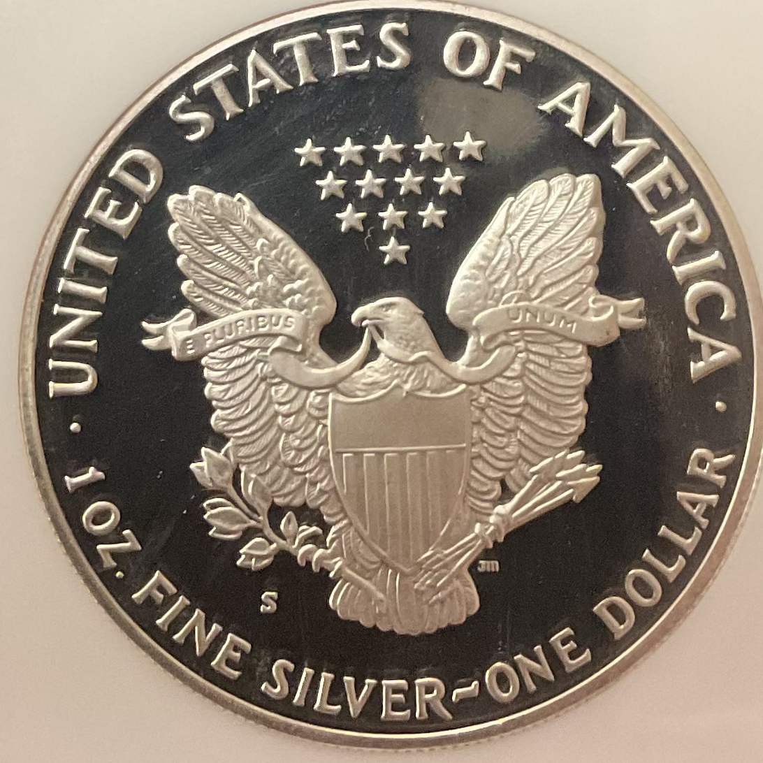 1992-S American Silver Eagle, NGC PF-69 Ultra Cameo, Store#AE0034