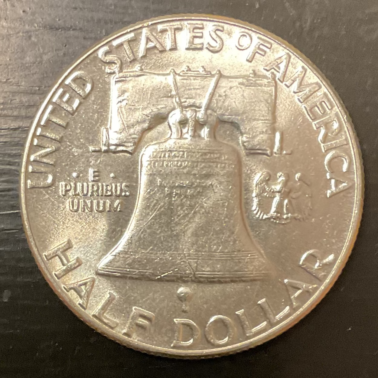 1953 Franklin Half Dollar, Mint State Uncirculated Coin, Store #HR1848
