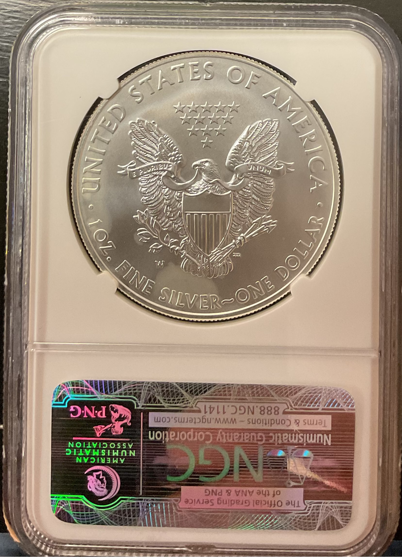 2011 American Silver Eagle Set, Business Strike, NGC MS70 & PF70 Ultra Cam, Store #AE0125