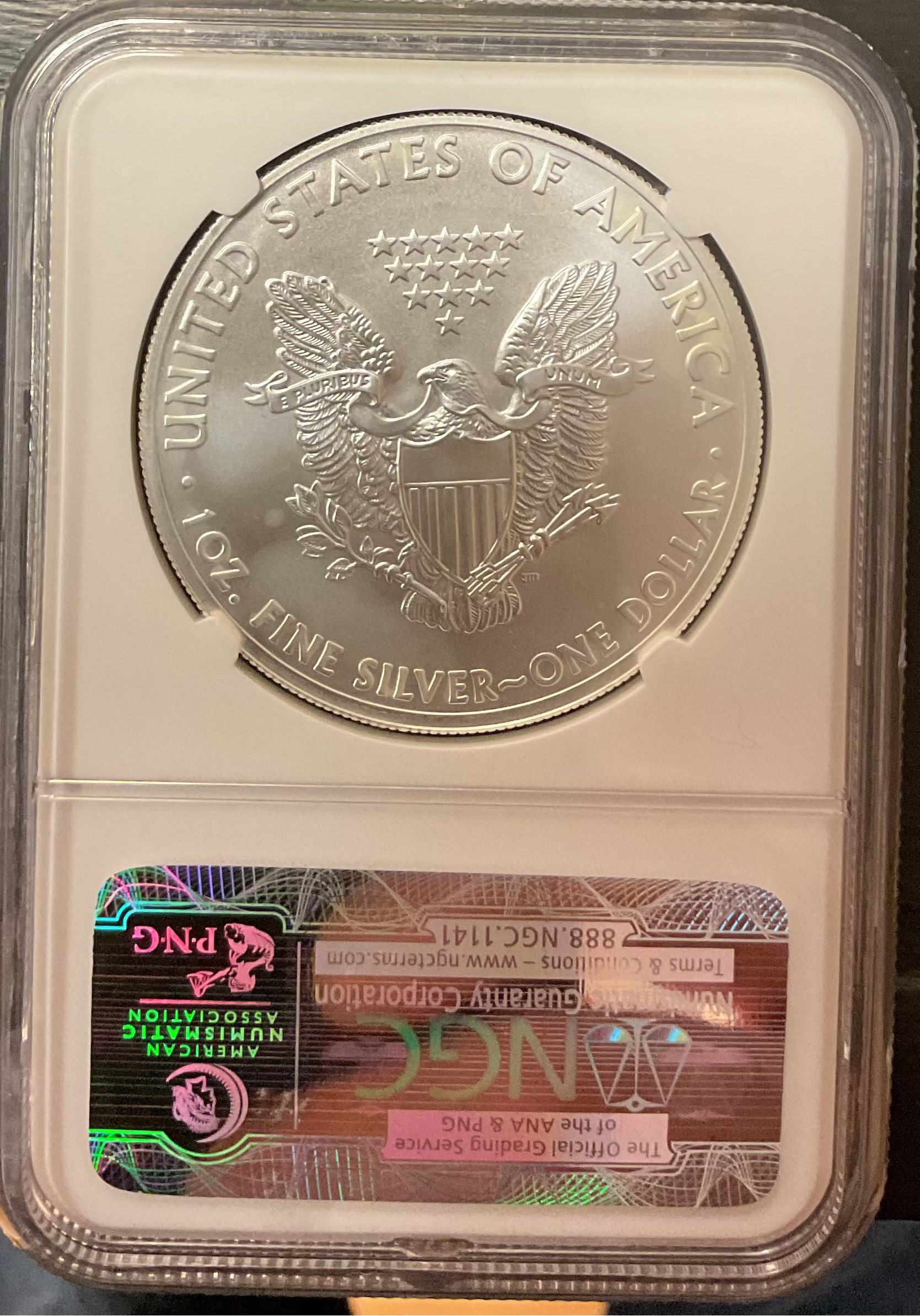 2011 American Silver Eagle Set, Business Strike, NGC MS70 & PF70 Ultra Cam, Store #AE0125