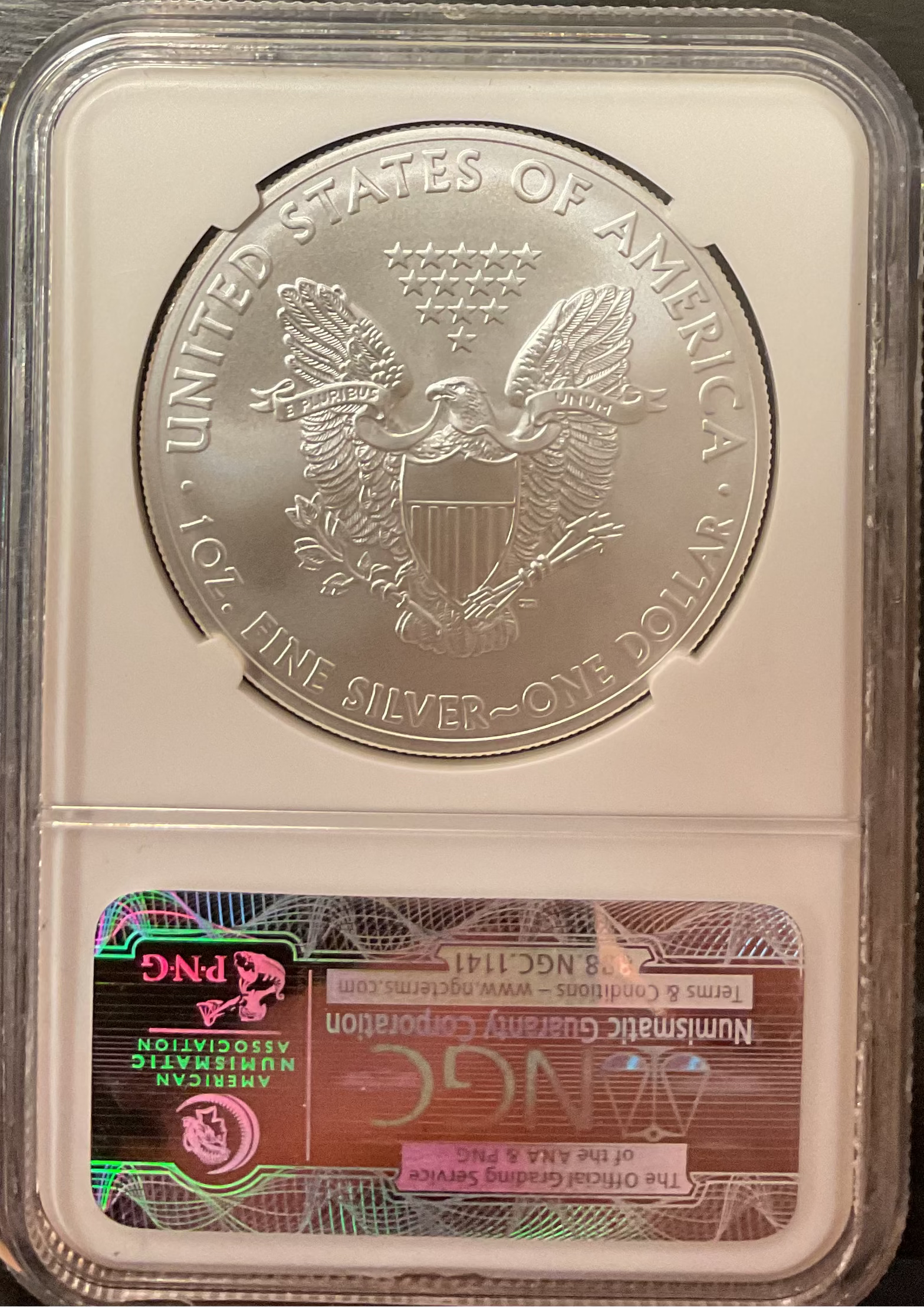 2011 American Silver Eagle Set, Business Strike, NGC MS70, Store #AE0266