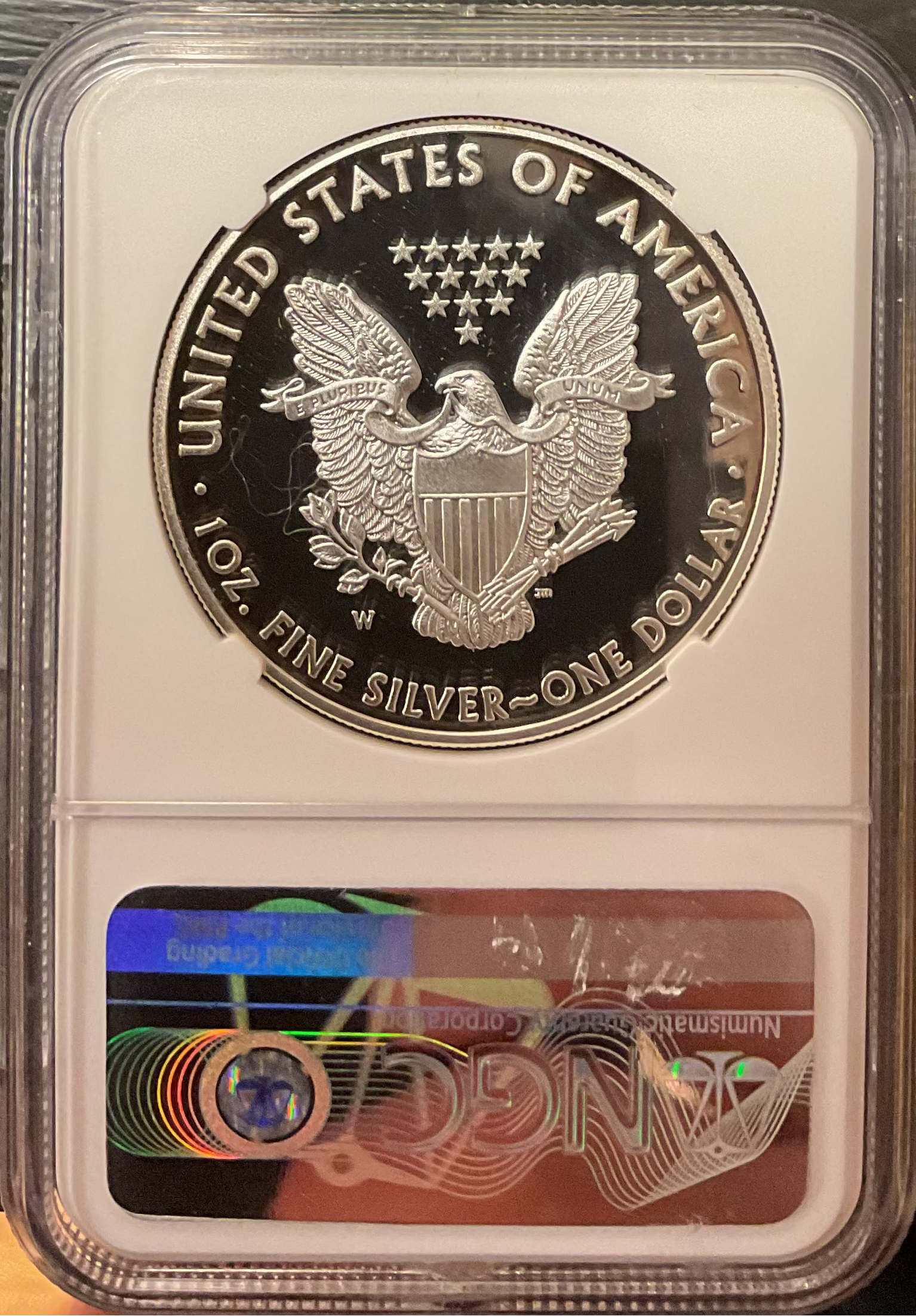 2012-W Silver Eagle $1, NGC Graded PF-69 Ultra Cameo, Store #AE0444