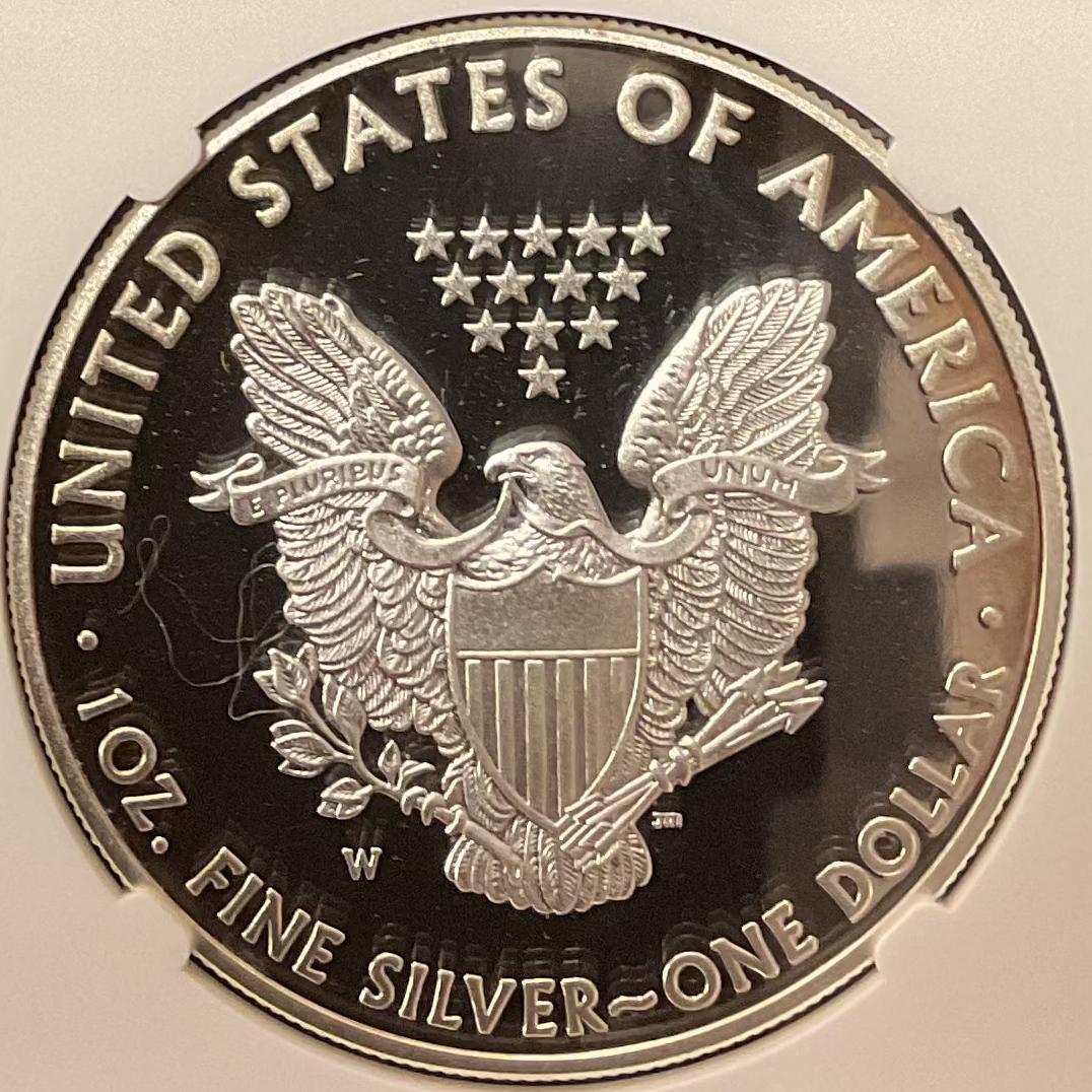2012-W Silver Eagle $1, NGC Graded PF-69 Ultra Cameo, Store #AE0444