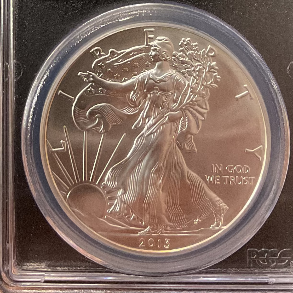 2013-W Silver Eagle $1, PCGS Graded MS-70, Store #AE0445