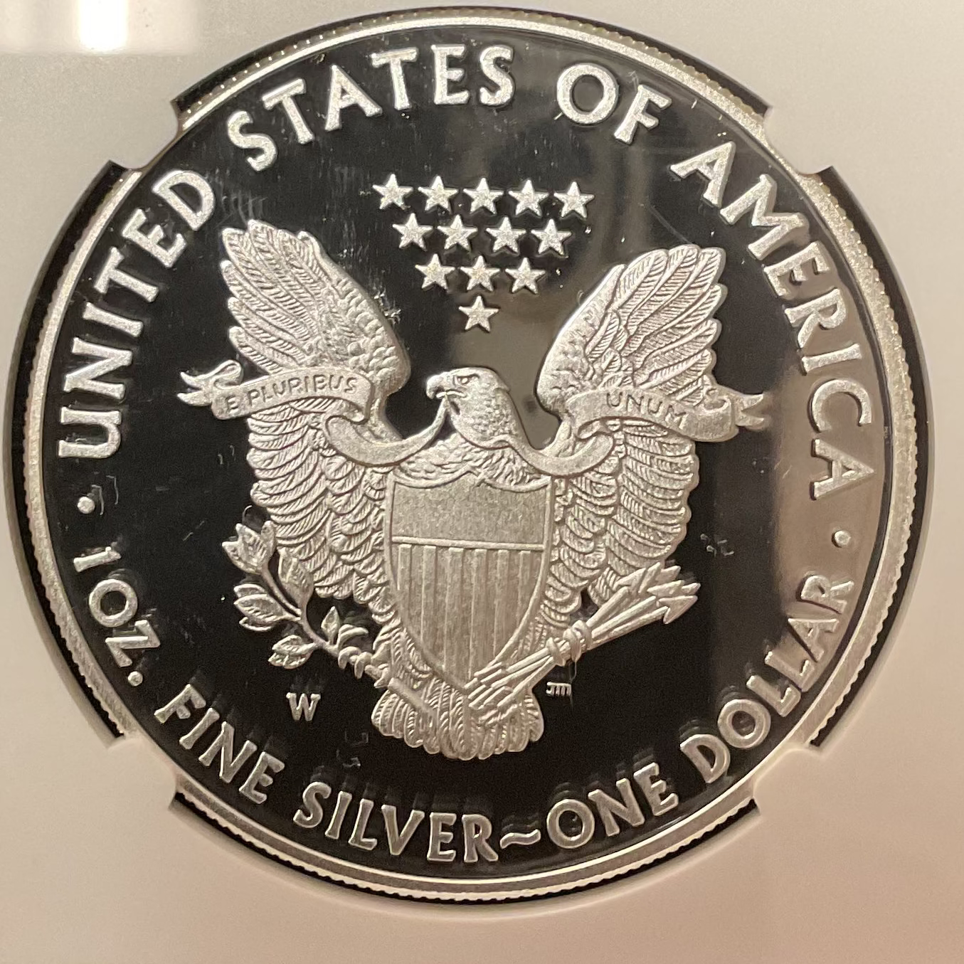2014-W American Silver Eagle., Proof Strike., PCGS PF70 Ultra Cameo, Store #AE0469